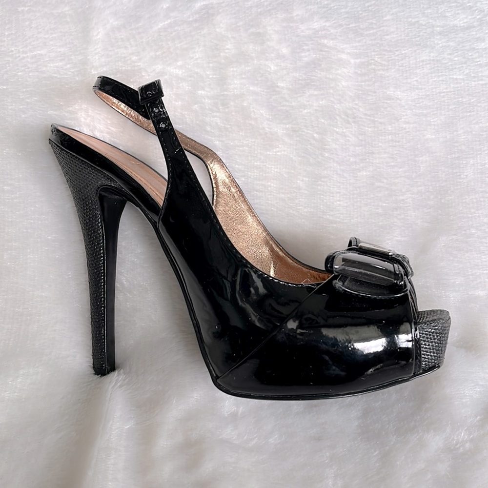 Excellent condition, BCBGeneration patent leather black heels